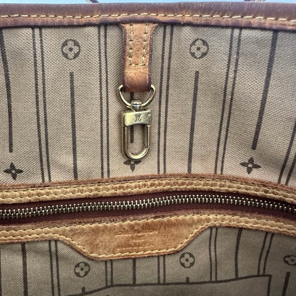 Louis Vuitton Brown Monogram Canvas Neverfull GM Tote Bag - Picture 6 of 7